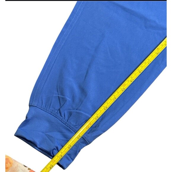 Med Couture Women's Energy Smocked Waist Cargo Jogger Scrub Pant CEIL BLUE 2XL - Picture 3 of 11